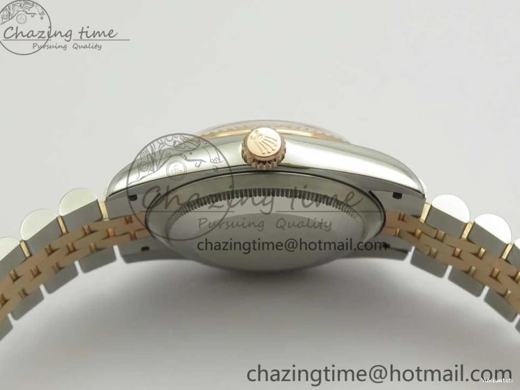 Black 904 36mm Jubilee Wrapped RG Bracelet 116231 GMF SS SS RG DateJust on Dial Diam A2836 Wrapped 0313